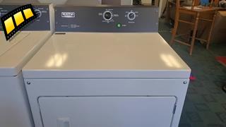 Maytag model MEDP575GW with a 7.3 cubic foot capacity. This Maytag dryer comes with a 5 year warrant(..)