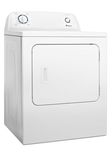 Amana Amana - 6.5 Cu. Ft. Electric Dryer with Automatic Dryness Control - White 1
