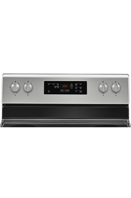 Maytag 5.3 cu. ft. Electric Range with Shatter-Resistant Cooktop in Fingerprint Resistant Stainless Steel 1