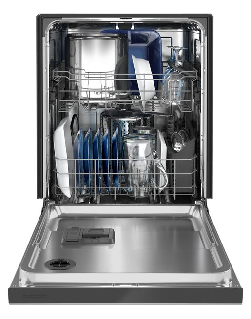 Maytag 24 in. Fingerprint Resistant Stainless Front Control Built-In Tall Tub Dishwasher with Dual Power Filtration, 49 dBA 6