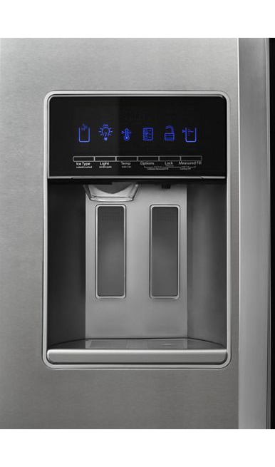 Whirlpool WRS571CIHZ- 20.6 cu. ft. Side By Side Refrigerator in Fingerprint Resistant Stainless Steel, Counter Depth 1