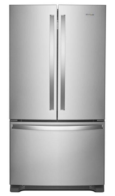 Whirlpool 25.2 cu. ft. French Door Refrigerator in Fingerprint Resistant Stainless Steel with Internal Water Dispenser 5