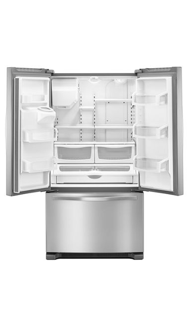 Whirlpool 25 cu. ft. French Door Refrigerator in Fingerprint-Resistant Stainless Steel 2