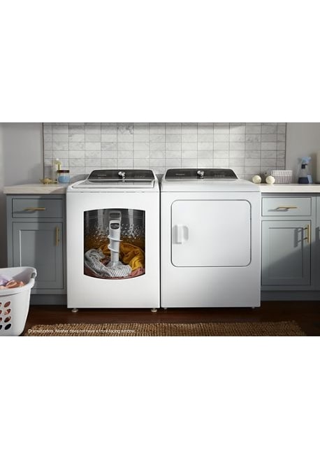 Whirlpool 4.7 - 4.8 cu. ft. Top Load Washer with 2 in 1 Removable Agitator in White 6