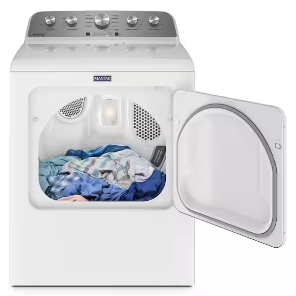 Maytag 7.0 cu. ft. Vented Electric Dryer in White 4