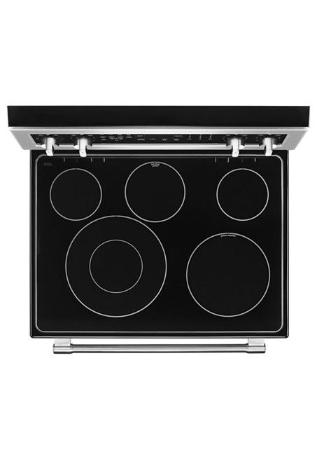Maytag 6.4 cu. ft. Electric Range with True Convection in Fingerprint Resistant Stainless Steel 6