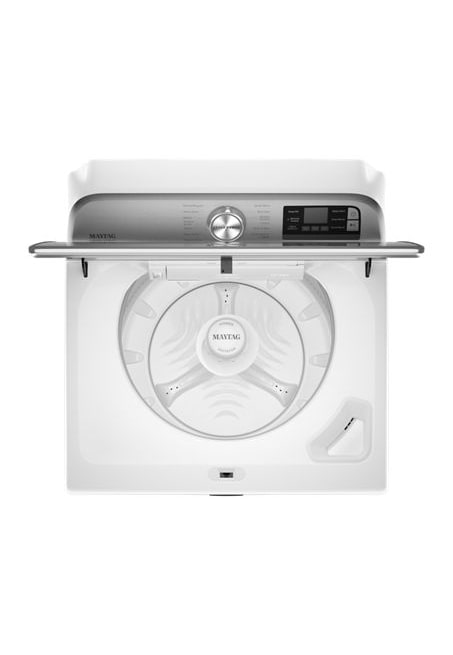 Maytag 5.2 cu. ft. Smart Capable White Top Load Washing Machine with Extra Power Button, ENERGY STAR 5