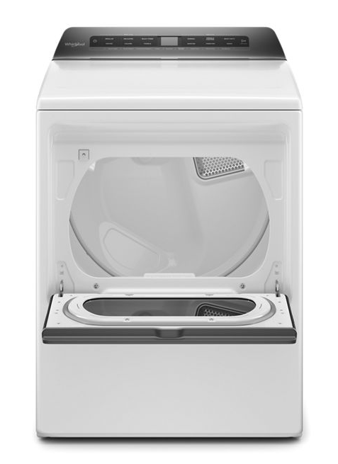 Whirlpool 7.4 cu. ft. White Front Load Electric Dryer with AccuDry System 3