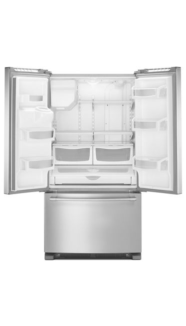 Maytag 25 cu. ft. French Door Refrigerator in Fingerprint Resistant Stainless Steel 3