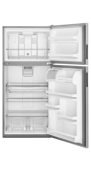 Maytag 18 cu. ft. Top Freezer Refrigerator in Fingerprint Resistant Stainless Steel 2