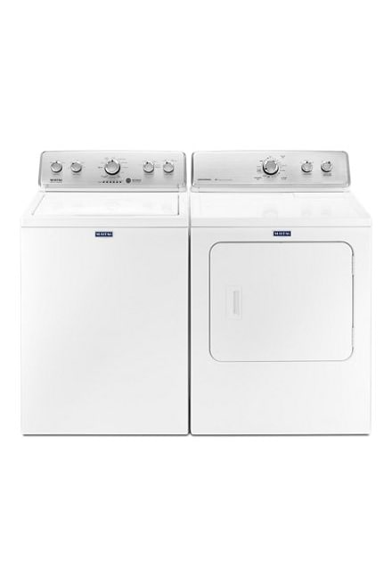 Maytag 4.2 cu. ft. High-Efficiency White Top Load Washing Machine with Deep Water Wash and PowerWash Cycle 6
