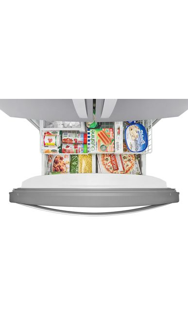 WRF535SWHZ- 25.2 cu. ft. French Door Refrigerator in Fingerprint Resistant Stainless Steel with Internal Water Dispenser 1