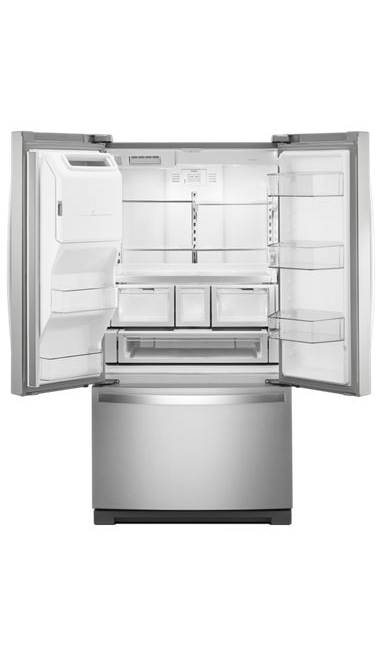 Whirlpool 26.8 cu. ft. French Door Refrigerator in Fingerprint Resistant Stainless Steel 2