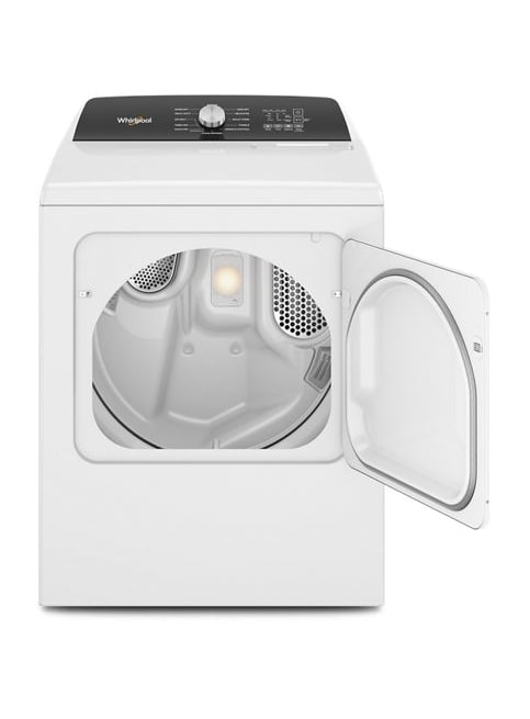 Whirlpool <b>WED5050LW </b>7 cu. ft. White Electric Top Load Moisture Sensing Dryer with Steam 5