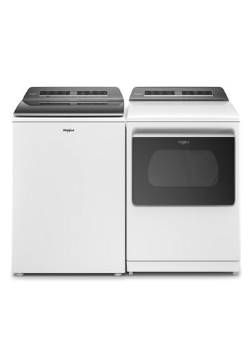 Whirlpool 5.2 - 5.3 cu. ft. Smart Top Load Washing Machine in White with 2 in 1 Removable Agitator, ENERGY STAR 3