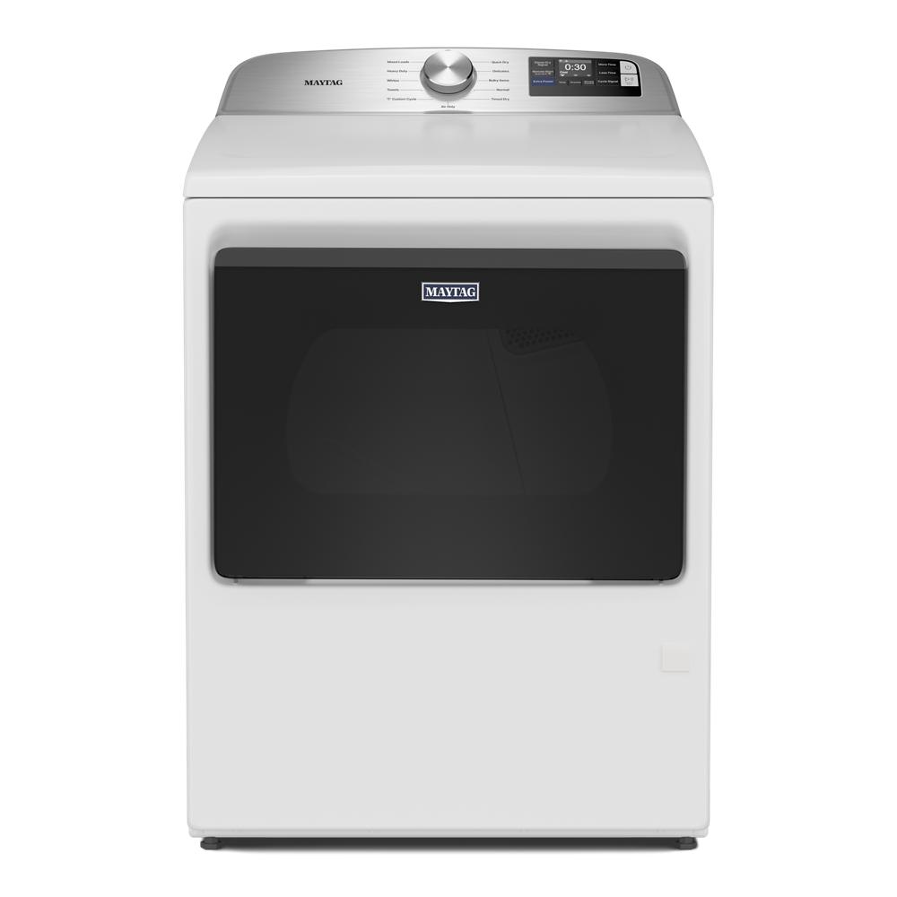 Maytag Maytag 7.4 Cu. Ft. Smart Electric Dryer with Extra Power and Advanced Moisture Sensing (Vented Top Load) - White 0
