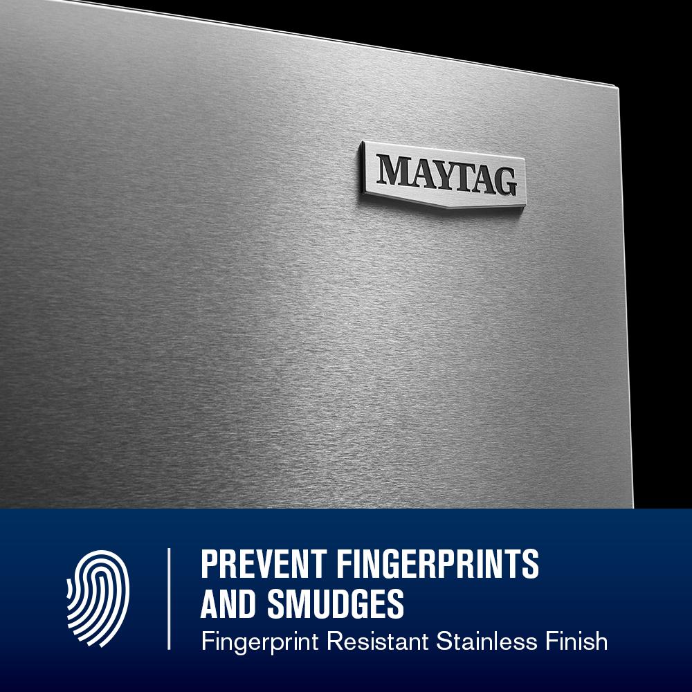 Maytag Maytag 31 Cu. Ft. XL Capacity French Door Bottom Mount Refrigerator with Ice + Water (Fingerprint-Resistant Stainless Finish) 2
