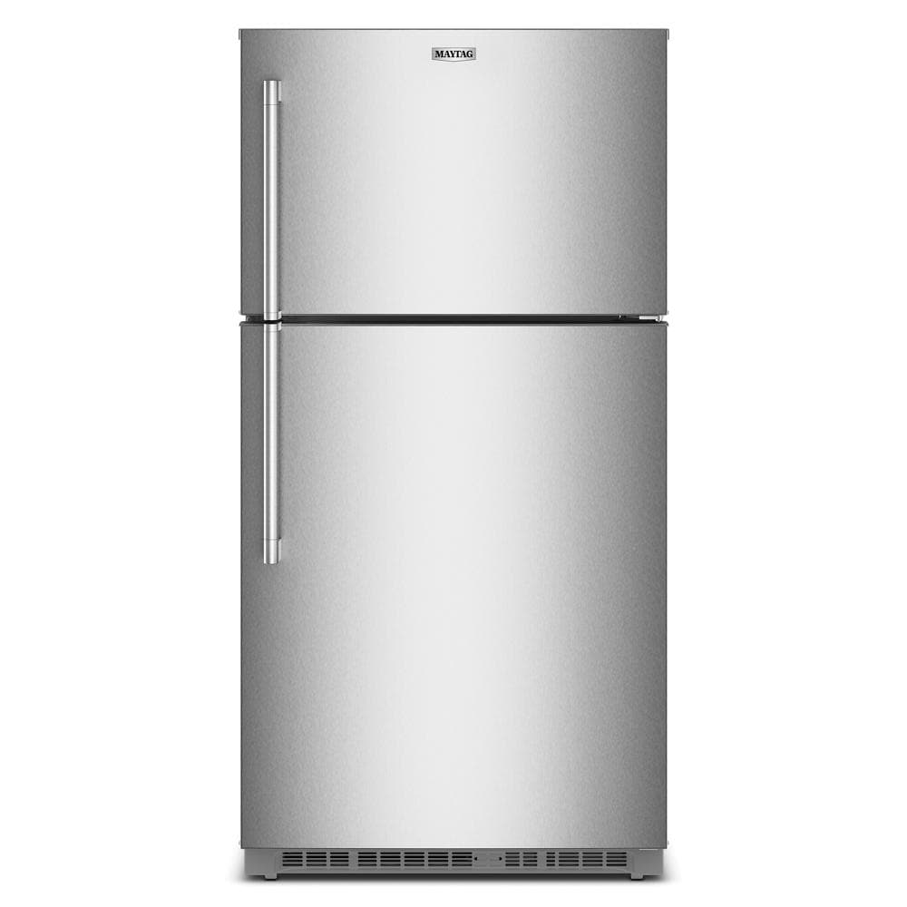 Maytag Maytag 33 in. Wide Top-Freezer Refrigerator with Factory-Installed Ice Maker (21 cu. ft.) 0