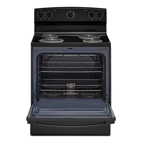 Amana Amana 30 in. 4-Element Freestanding Electric Range with Easy-Clean Glass Door (4.8 cu. ft. Oven) 0