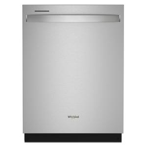 Whirlpool 24 Stainless Steel Dishwasher with AI Intelligent Wash and Tall Top Rack