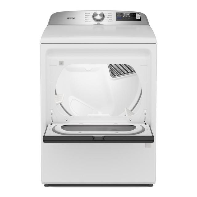 Maytag Maytag 7.4 Cu. Ft. Smart Electric Dryer with Extra Power and Advanced Moisture Sensing (Vented Top Load) - White 3