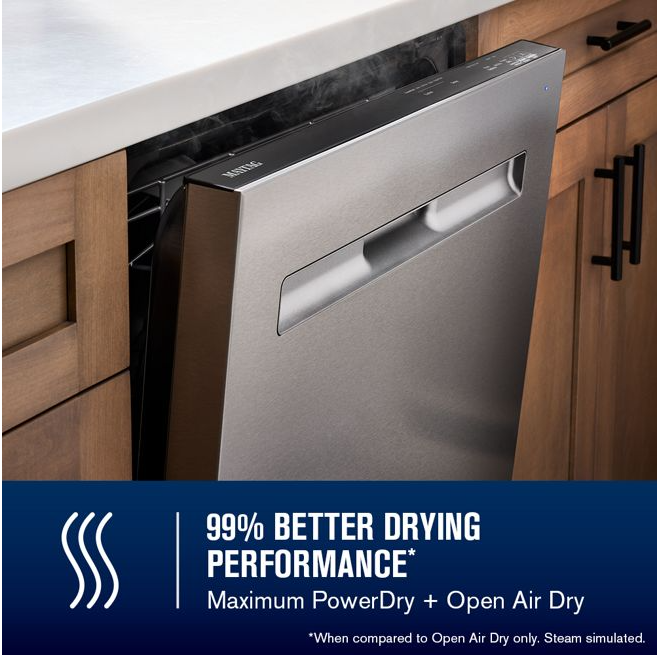 Maytag MDPS7024SZ Maytag 24 in. Top Control Built-In Tall Tub Dishwasher in Fingerprint Resistant Stainless Steel with PowerBlast Cycle MDPS7024SZ 4