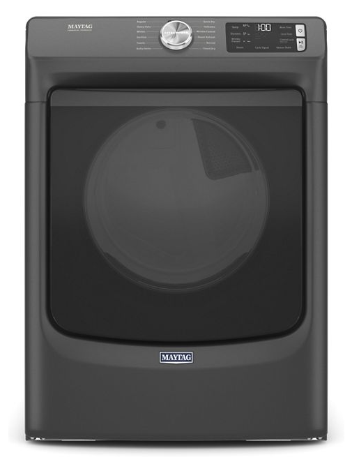 MED6630MBK Front Load Electric Dryer with Extra Power and Quick Dry Cycle - 7.3 cu. ft. 0