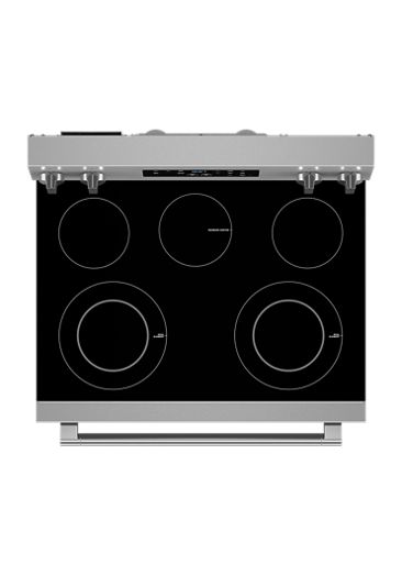 Maytag Maytag 30 in. 5 Element Freestanding Electric Range in Stainless Steel with Precision Cooking System MFES4030RS 0
