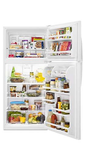 Whirlpool WRT318FZDW- 18.2 cu. ft. Top Freezer Refrigerator in White DISCONTUED~ ITEM IN CLOSE OUT CALL FOR AVAILABILITY 1