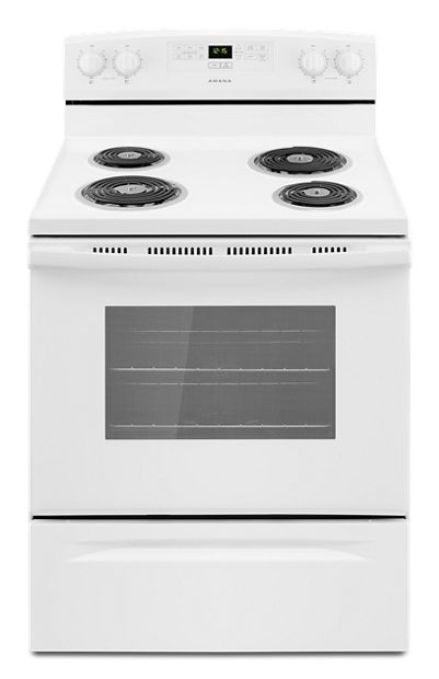 30-inch Amana® Electric Range with Bake Assist Temps No Self Clean Option