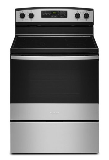30-inch Amana® Electric Range with Extra-Large Oven Window Self Clean Option 0