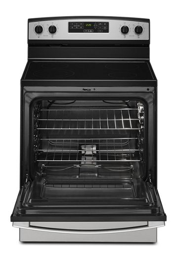 30-inch Amana® Electric Range with Extra-Large Oven Window Self Clean Option 1