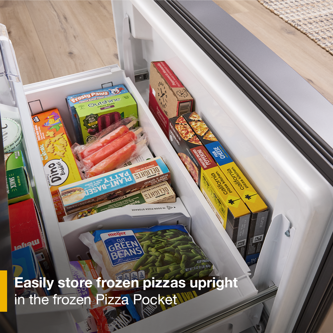 Whirlpool WRMC7036RZ 36-inch Wide True Counter Depth 4-Door French Door Refrigerator - 22 cu. ft. 3