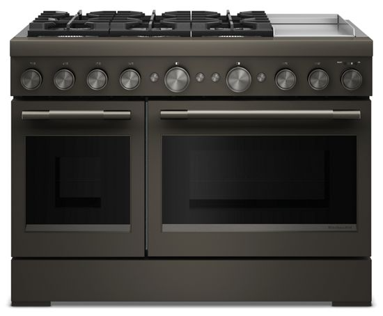KitchenAid 48-Inch 6 Burner Commercial-Style Dual Fuel Range with Griddle 3
