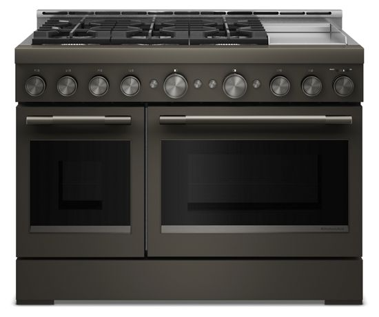 Kitchenaid Kitchenaid KFGD948SSS Kitchenaid® 48-Inch 6 Burner Commercial-Style Gas Range With Griddle 2