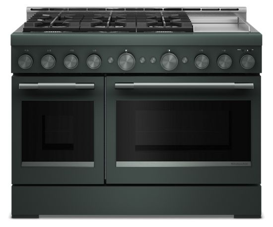Kitchenaid Kitchenaid KFGD948SSS Kitchenaid® 48-Inch 6 Burner Commercial-Style Gas Range With Griddle 1