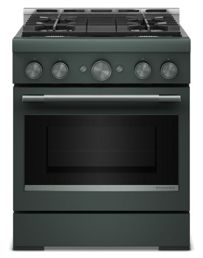 KitchenAid KitchenAid - 4.1 Cu. Ft. Slide-In Commercial Gas True Convection Range with Self-Cleaning and No Preheat Air Fry Mode - Stainless Steel 10