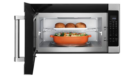 KitchenAid 2.0 cu. ft. Over the Range Microwave in Stainless Steel with Sensor Cooking 2