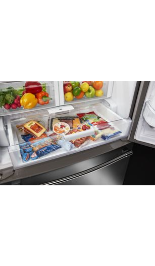 Maytag 27 cu. ft. French Door Refrigerator in Fingerprint Resistant Stainless Steel 5