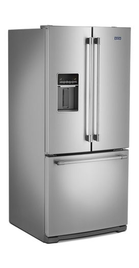 Maytag Maytag - 20 cu. ft. French Door Refrigerator with Exterior Water Dispenser - Stainless Steel 2