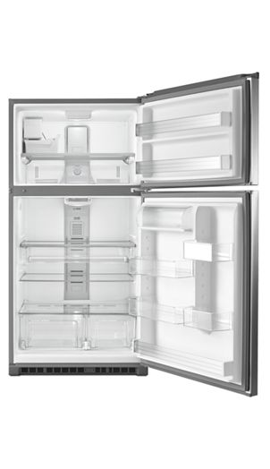 Maytag 33-Inch Wide Top Freezer Refrigerator with EvenAir™ Cooling Tower- 21 Cu. Ft. 2