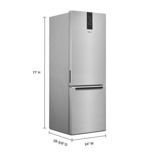 24-inch Wide Garage-Ready Bottom-Freezer Refrigerator - 12.9 cu. ft. 3