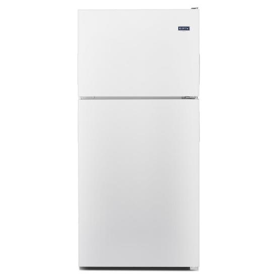 MAYTAG 33-Inch Wide Top Freezer Refrigerator with EvenAir™ Cooling Tower- 21 Cu. Ft.