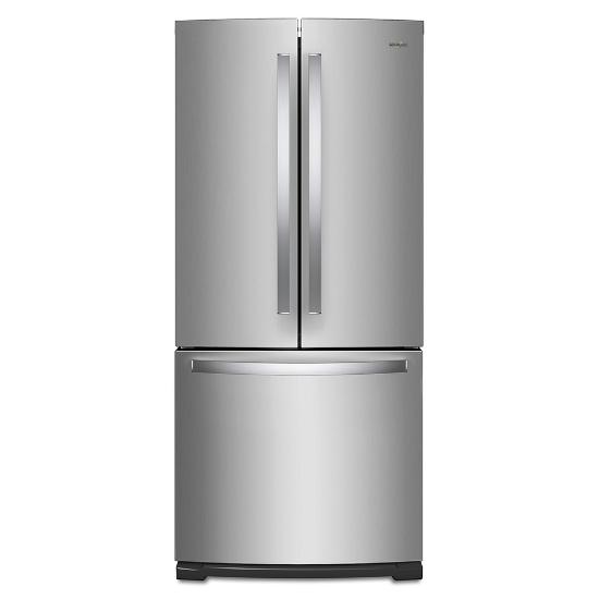WHIRLPOOL WRF560SMHZ- 19.7 cu. ft. French Door Refrigerator in Fingerprint Resistant Stainless Steel