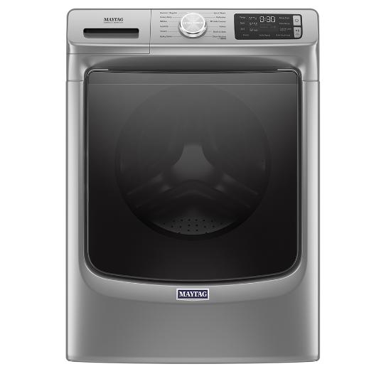 MAYTAG Maytag 4.8 cu. ft. High Efficiency Stackable Front Load Washer with Steam and 16-Hour Fresh Hold
