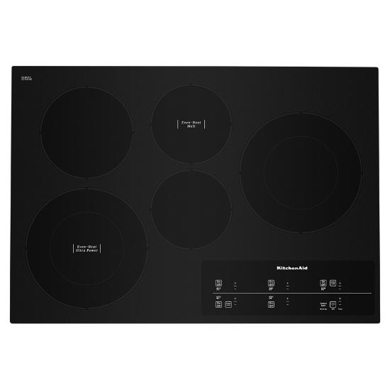 KITCHENAID KitchenAid 30-inch Electric Cooktop with 5 Elements and Touch-Activated Controls