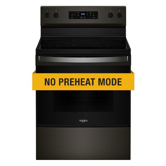 WHIRLPOOL 30-inch Electric Range with No Preheat Mode and Steam Clean