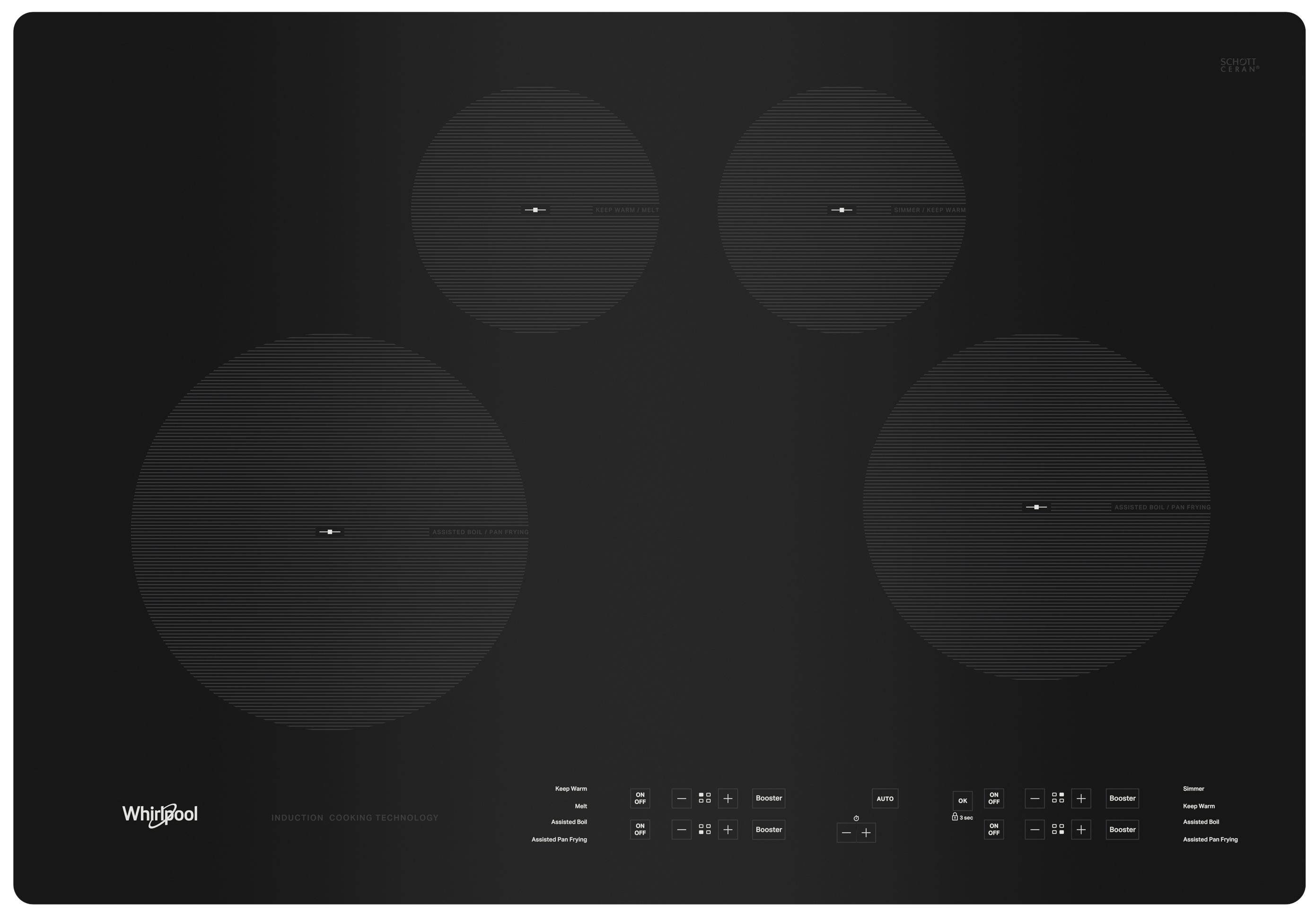 Whirlpool 30-Inch Induction Cooktop
