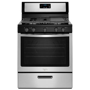 Whirlpool Whirlpool® 5.1 Cu. Ft. Freestanding 4-Burner Gas Stove