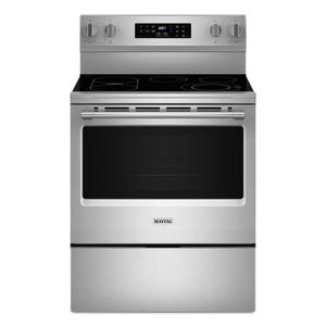Maytag Maytag 30 in. Wide 5-Element 5.3 cu. ft. Electric Range with No Preheat Air Fry and Air Baking (MFES6030RW)